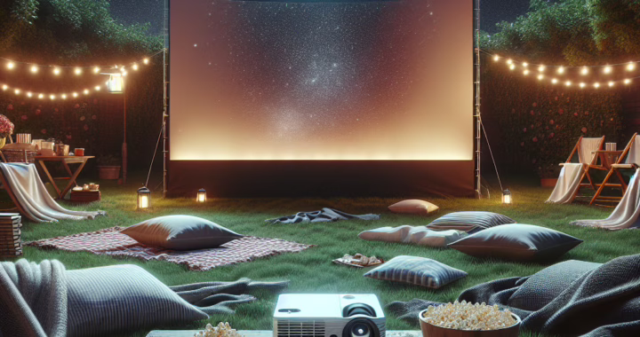 Affordable Outdoor Projector Screen: Your Smart Companion!