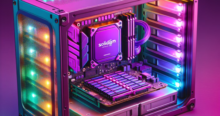 Coolest NVMe SSDs: Solidigm’s Purple Liquid Cooled Wonder