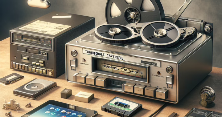 Thunderbolt 5: The First LTO Tape Drive and Its Quirky Existence