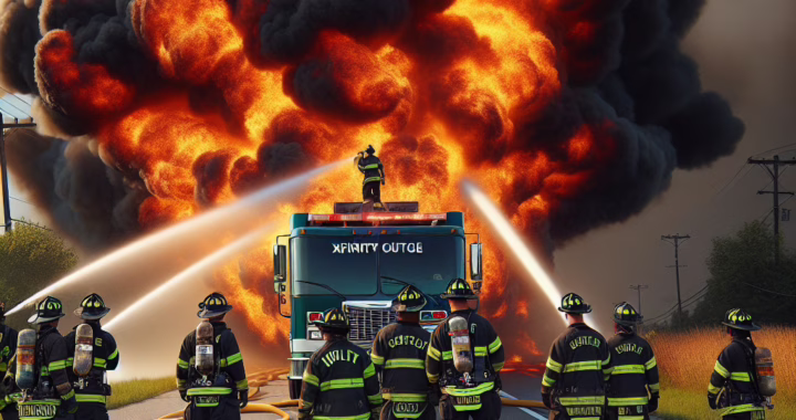 Xfinity Outage: Large Truck Fire Causes Connectivity Chaos
