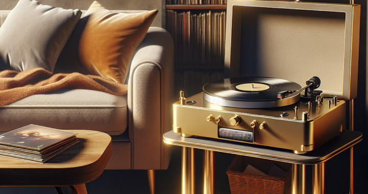 Audio Technica’s Gold Turntable: The $199 Marvel for Music Lovers