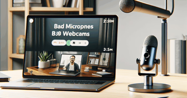 Boosting UK Productivity: The Dreaded Bad Microphones & Webcams