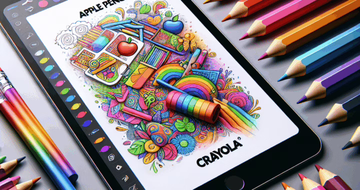 Crayola-Inspired Apple Pencil: The iPad’s Colorful Companion