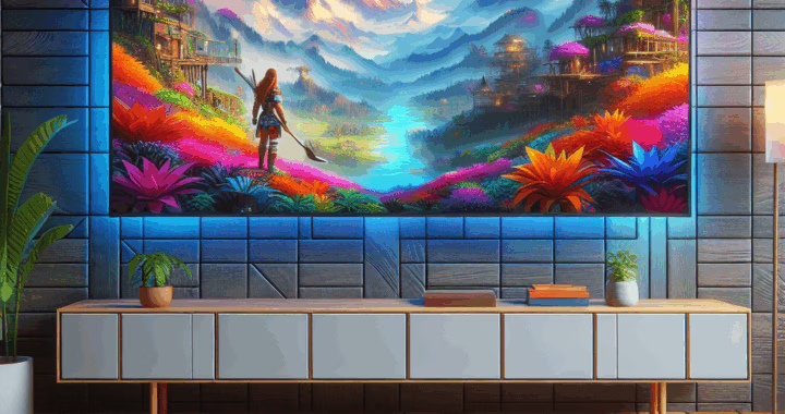 Horizon Forbidden West at 8K 120Hz: A Samsung TV Adventure
