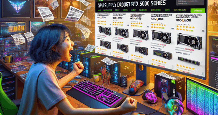 Nvidia’s GPU Supply Drought: RTX 5000 Series Relief Ahead?