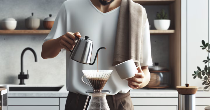 Pour Over Coffee Perfection: Fewer Beans, More Flavor!
