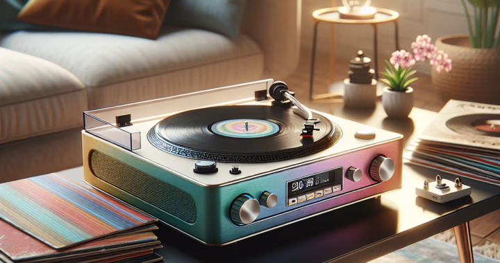 Toshiba’s Wireless Portable Turntable: The Sound Burger of 2025