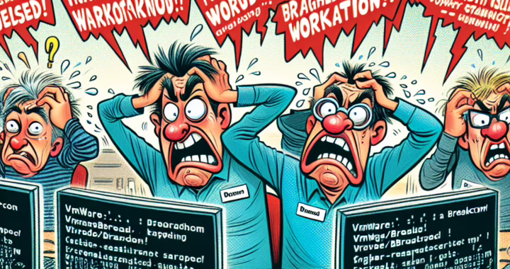 VMware Workstation Users: Issues with Broadcom Mass Redirect
