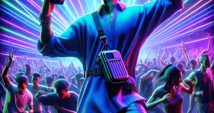 Bodie’s Crossbody Phone Case: Rave-Ready and Fashionable