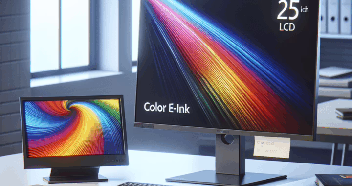 Color E-Ink Monitors: A Bright Swap for LCD in 2025