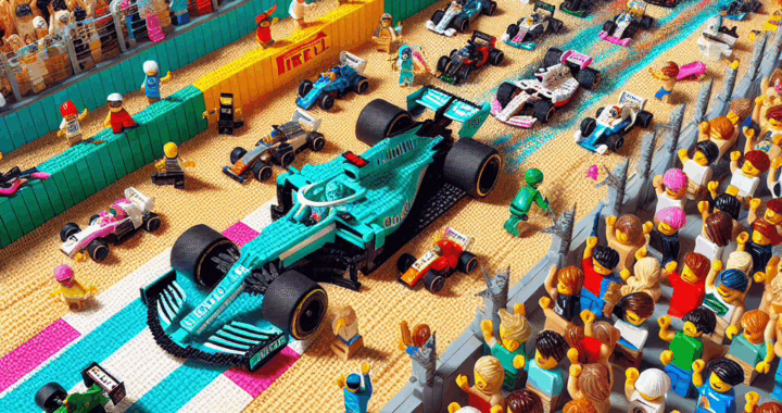 Lego Cars Race F1 Miami Grand Prix Track: Building Fun!