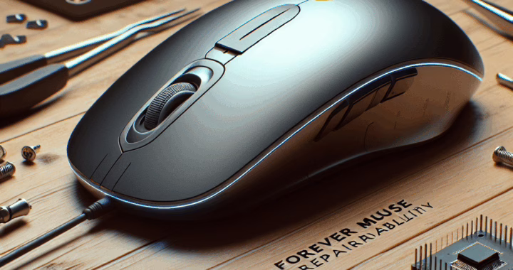 Logitech’s Forever Mouse: Repairable and Sustainable Tech