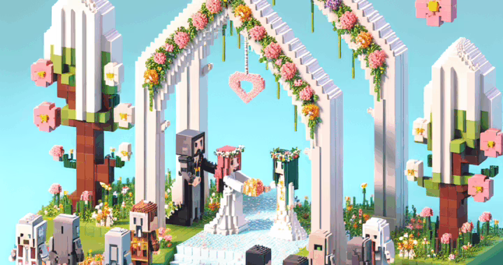 Minecraft Love Story: How a Game Became a Wedding Venue