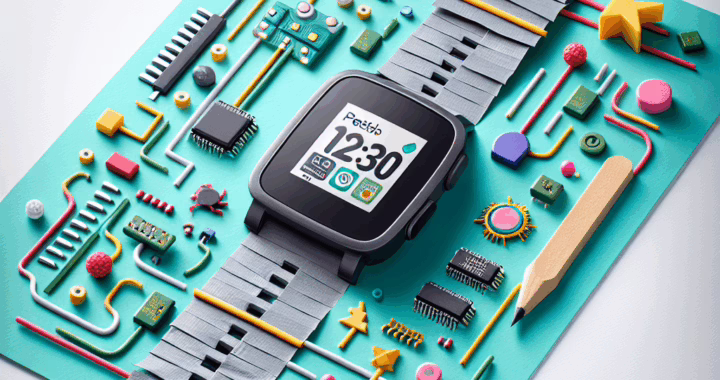 Pebble OS Watch: A Delightful Duo Held Together by Tape