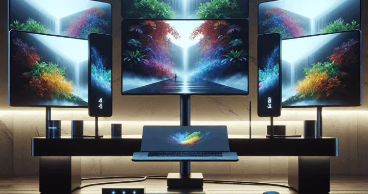 Thunderbolt 5 Docking Station: Powering Four 8K Monitors
