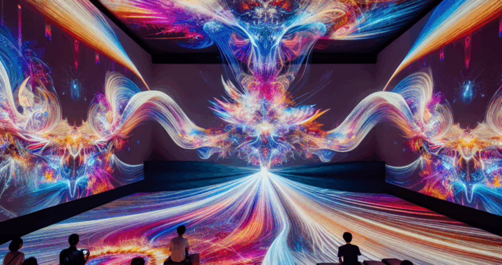 World’s Largest Digital Art Experience: 700 Projectors Shine Bright