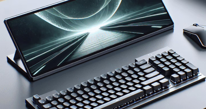 Mechanical Keyboard with Touchscreen: A Luxurious Tech Dream