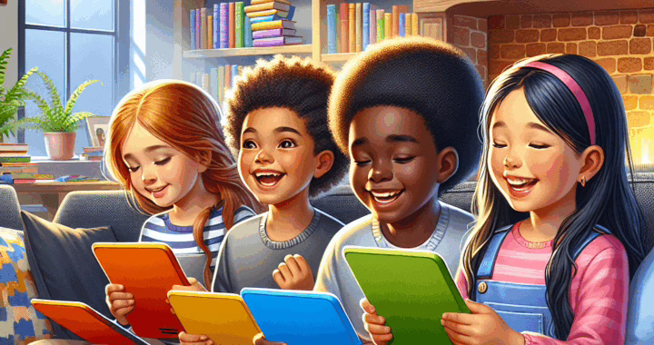 Colorful Kindle for Kids: A Bright New Chapter in Reading
