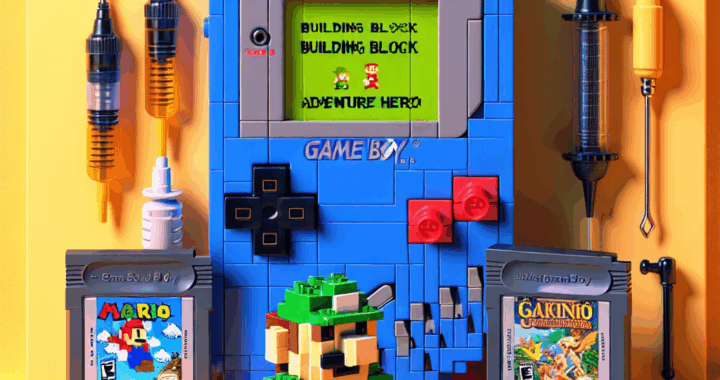 LEGO Game Boy: Mario Land & Zelda Cartridges Unveiled