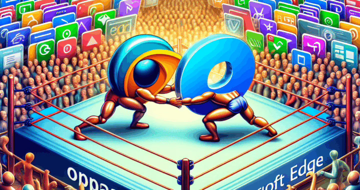 Opera vs. Microsoft: A Comedic Take on Browser Wars