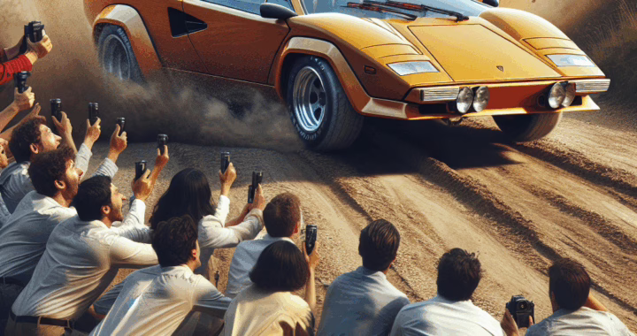 Vintage Lamborghini Countach Testing: Unveiling the Madness