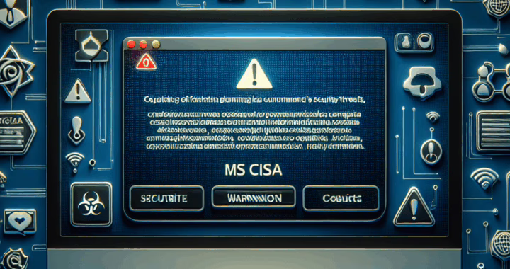 Microsoft and CISA Warn of Yet Another Security Threat
