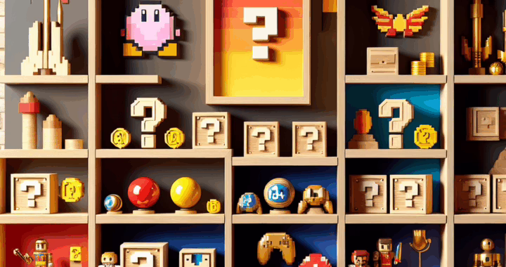 Super Mario Wood Block Sets: Amiibo Fun and Crafty Delight