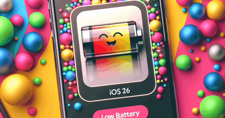 iOS 26 Beta Unveils Adorable Low Battery Animation Fun