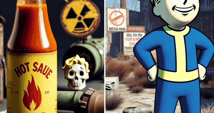 Fallout Merch Takes a Spicy Turn: Hot Sauce and AI Art!