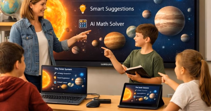 AI & Interactive Display: WAFX-P Boosts Classrooms