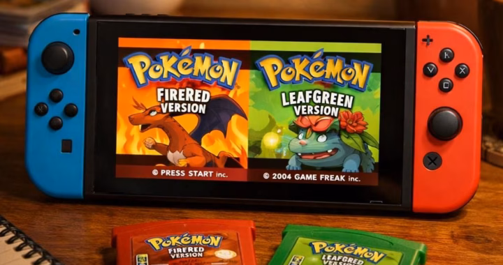 Pokemon FireRed, Pokemon LeafGreen on Switch 2026