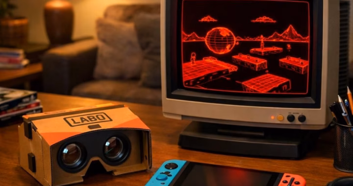 Virtual Boy and Nintendo Switch: A Playful VR Retro Tale