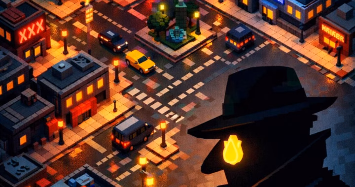 GUN NOSE Pixel Art: 3D Top-Down PC Mystery Announced