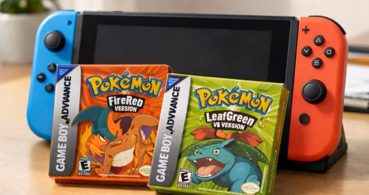 Pokémon FireRed and Pokémon LeafGreen on Switch