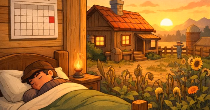 Stardew Valley Time Skip: 1000-Year Sleep Chaos