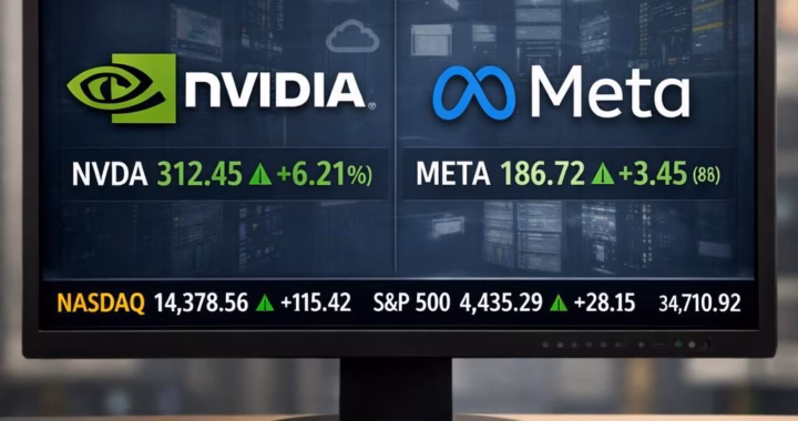 Tech Markets Rebound: Meta & Nvidia Spark 2026 Rally