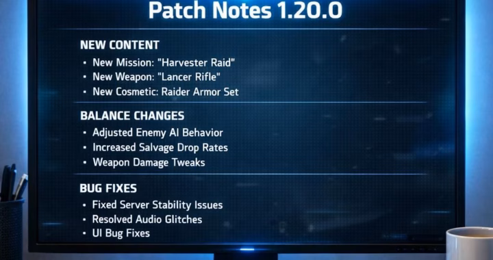ARC Raiders Patch Notes 1.20.0: A Lighthearted Update