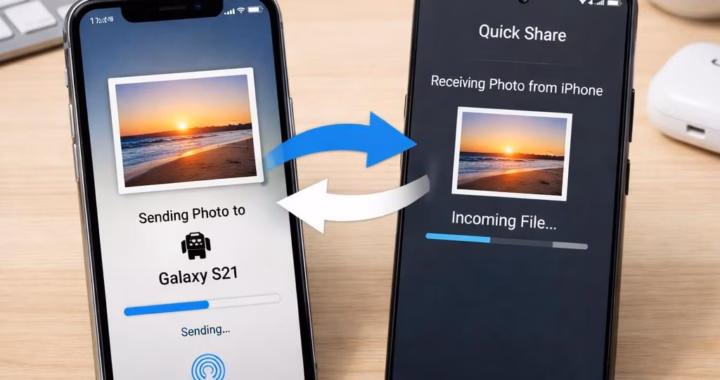 AirDrop Android: Quick Share cross-device file sharing 2026