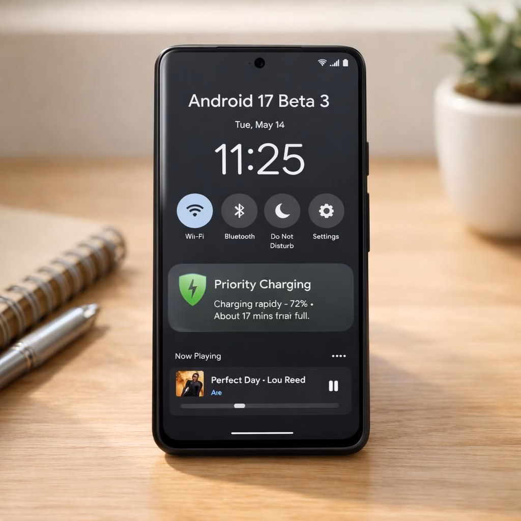 android-17-beta-3-priority-charging-and-new-features-in-2026