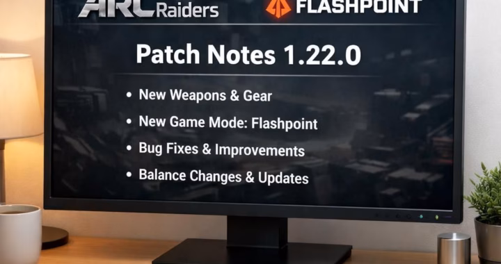 ARC Raiders Flashpoint Patch Notes 1.22.0: A Light Read