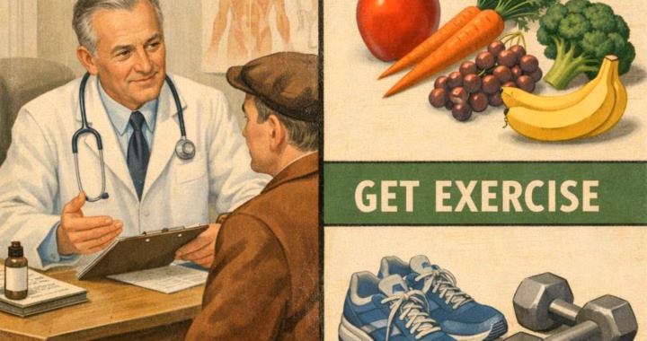 Diet and Exercise Wake-Up Call: Health Shifts Since 1955