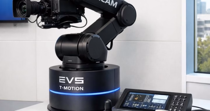 EVS T-Motion NAB 2026: Robotic Live Production