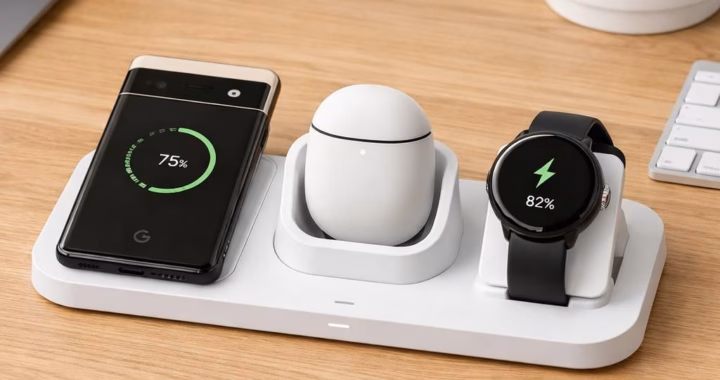 Google Pixel Dock: 3-in-1 Charging for Phone, Buds, Watch