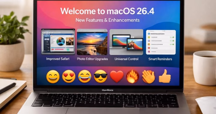 macOS 26.4 and emojis 2026: Four fresh features