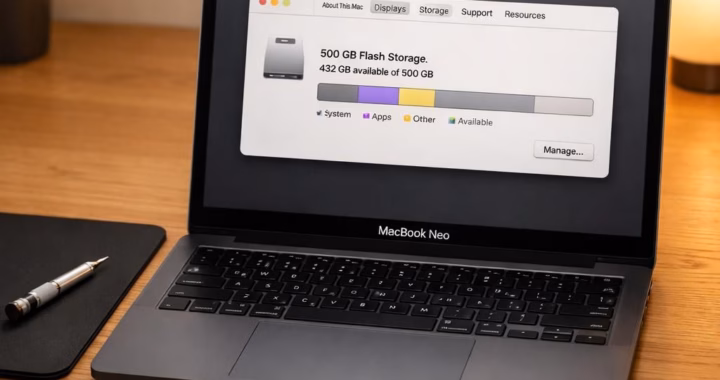 MacBook Neo SSD upgrade: 1TB storage joyride