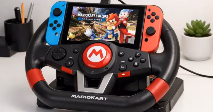 Mario Kart World racing wheel, Nintendo Everything: Switch 2