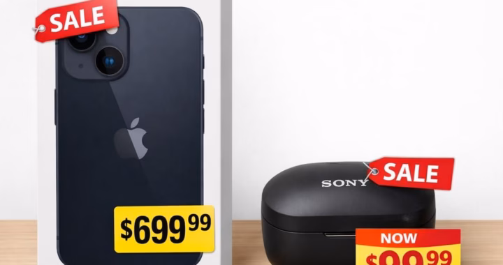 tech sale: Big Spring Sale on Apple & Sony at Amazon