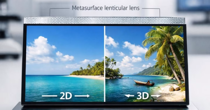 2D 3D Switchable Metasurface Light-Field Display