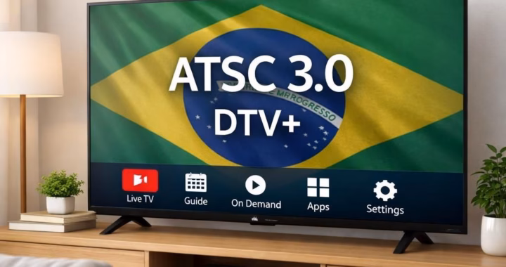 ATSC 3.0 DTV+ TV 3.0 in Brazil: World Cup Pilot 2026