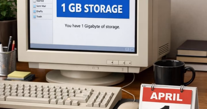 Gmail & April Fool’s Day: 2004 Email Evolution